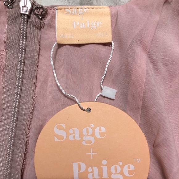 NWT Saige and Paige Pink Swing Mini Dress - Picture 5 of 7